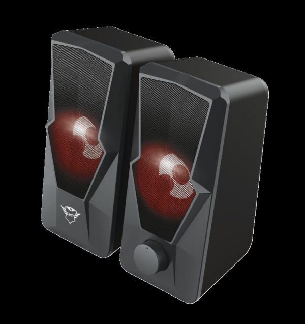 Boxe Stereo Trust GXT 610 Argus, 10W, rosu