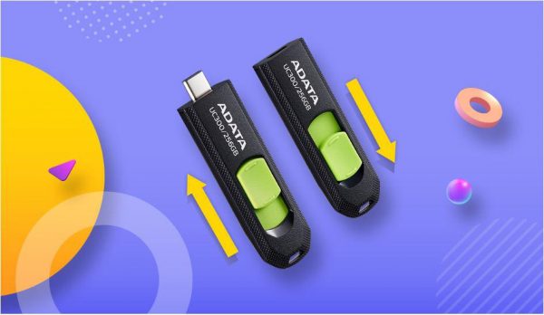 Memorie USB Flash Drive Adata 256GB, UC300, USB Type-C, Black - imagine 3