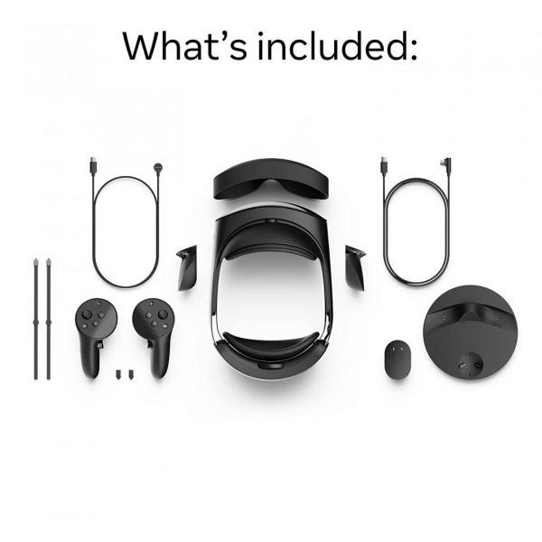 VR Headset Oculus Quest PRO 256GB Black - imagine 4