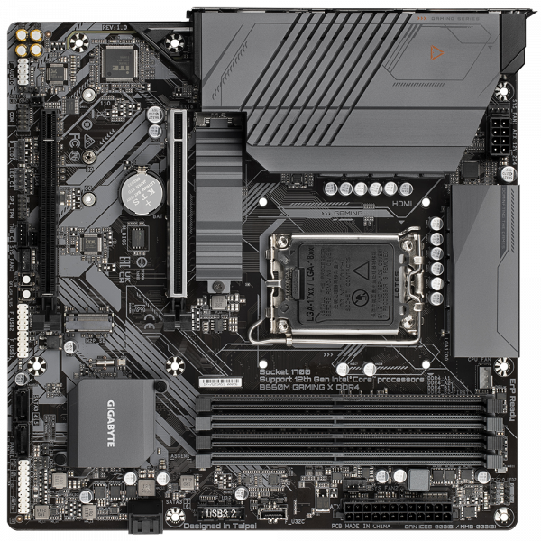 Placa de baza Gigabyte B760M GAMING X DDR4 LGA 1700 - imagine 3