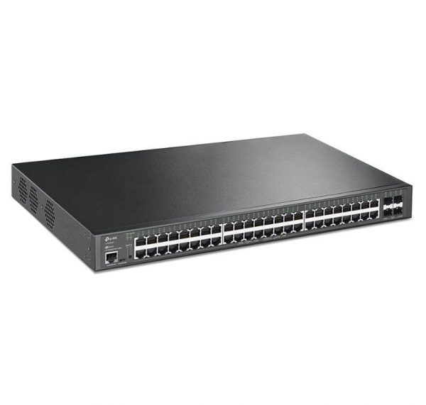 "JetStream™ 48-Port Gigabit and 4-Port 10GE SFP+ L2+ Managed Switch - imagine 3