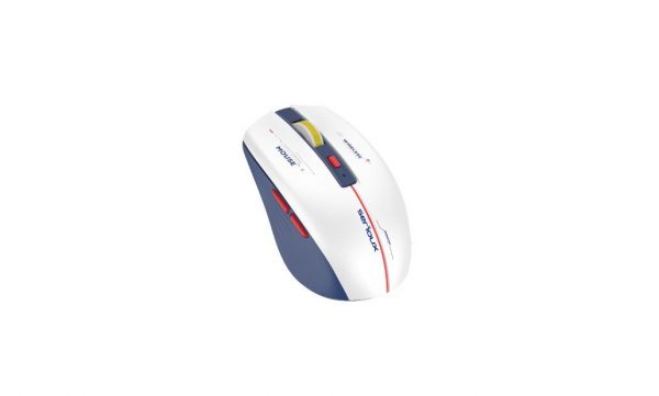 Mouse Serioux Flow 207 Wireless, reincarcabil USB-C, Albastru,  senzor: - imagine 5