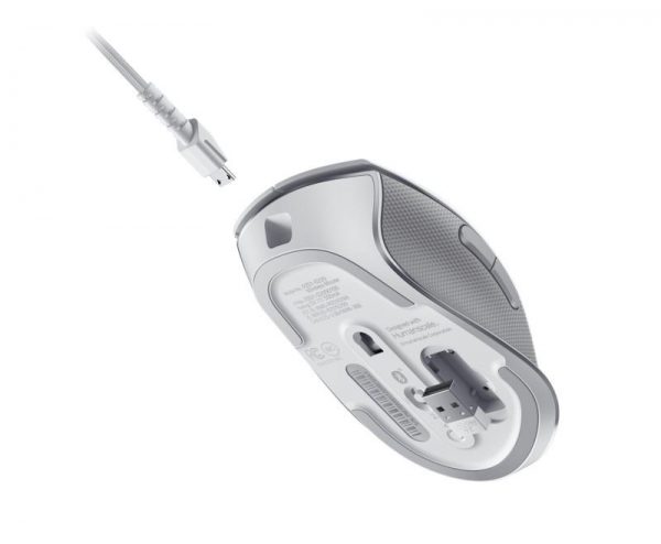 Mouse wireless Razer Pro Click, Bluetooth, Alb - imagine 4