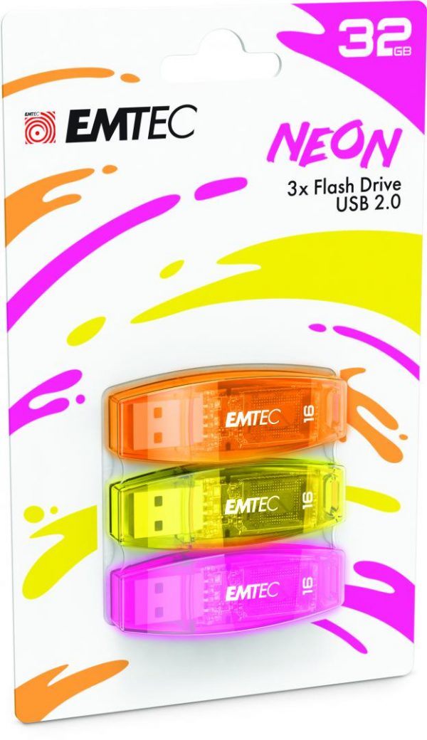 Memorie USB Flash Drive EMTEC, 32GB, USB 2.0, pachet de