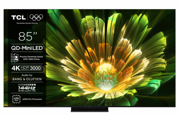 Televizor TCL Mini LED 85Q7C, 215 cm, Smart Google TV,