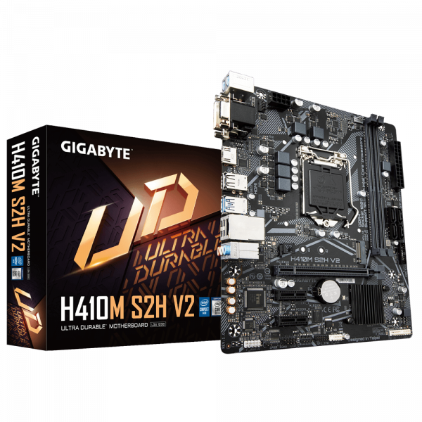 Placa de baza GIGABYTE H410M S2H V2 LGA 1200