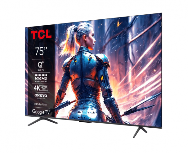 Televizor TCL QLED 75T8B, 189 cm, Smart Google TV, 4K - imagine 4