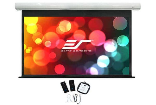 Ecran proiectie electric, 332 x 186 cm, EliteScreens Saker SK150XHW2-