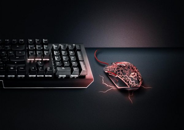 Mouse Trust GXT 105 Izza Illuminated Gaming, cu fir, RGB - imagine 8