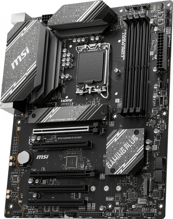Placa de baza MSI B760 GAMING PLUS WIFI LGA1700 - imagine 4