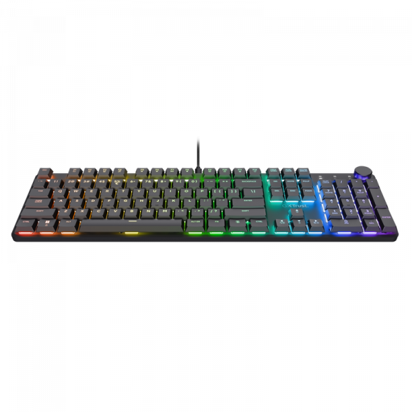 Tastatura mecanica Trust GXT 866 Torix cu fir, swtich linear, - imagine 4