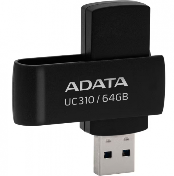 Memorie USB Flash Drive Adata 64GB USB 3.2  Negru - imagine 3
