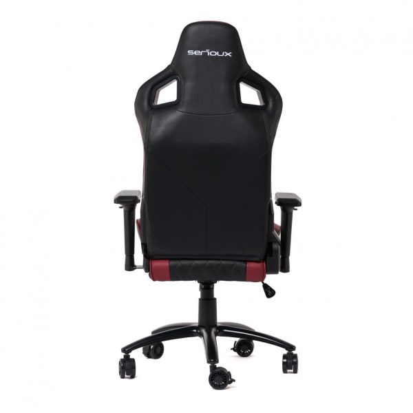 Scaun gaming X by Serioux, Theon, ajustabil, piele sintetica, piston - imagine 3
