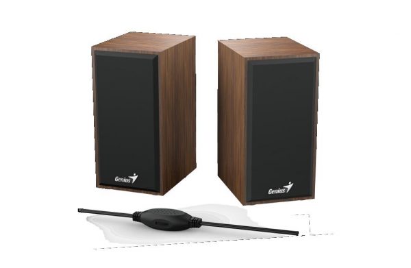Boxe Genius 2.0 SP-HF180, 6W RMS, USB, Wood - imagine 3